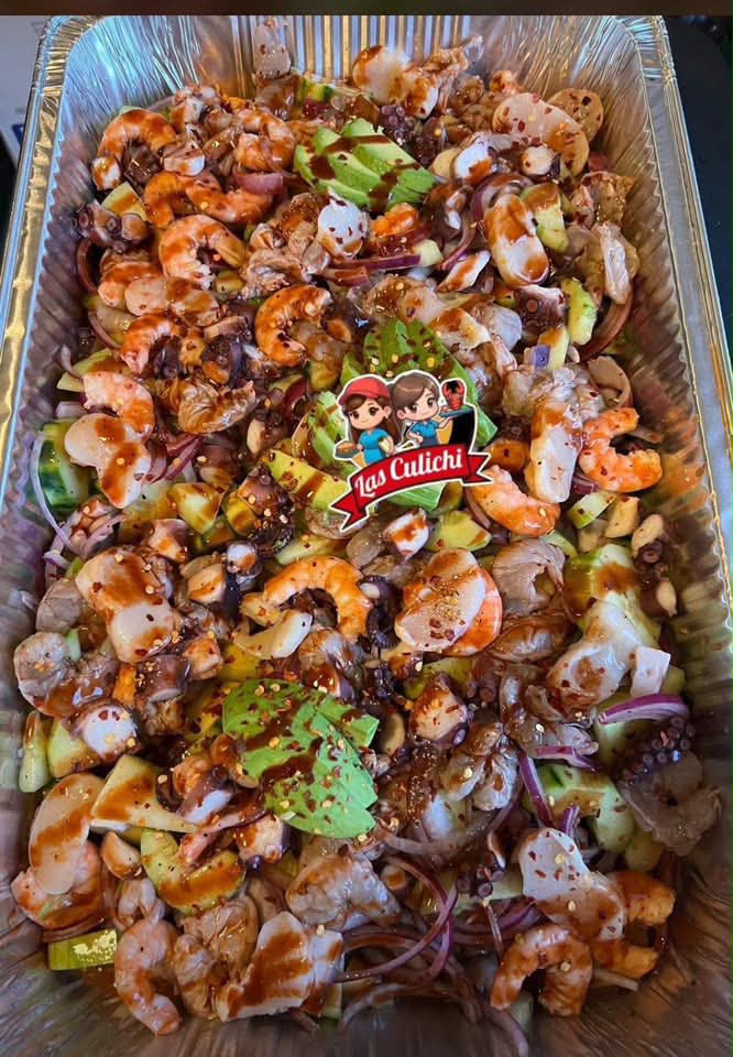Aguachile con Callo y Pulpo